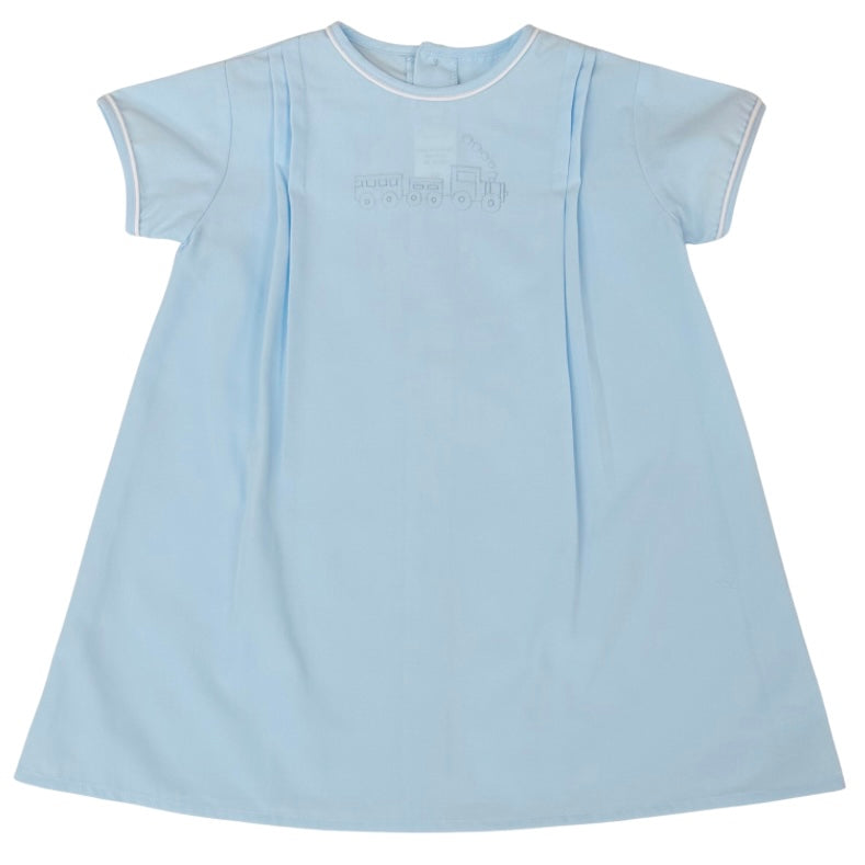 Auraluz Boys Blue Train Day Gown