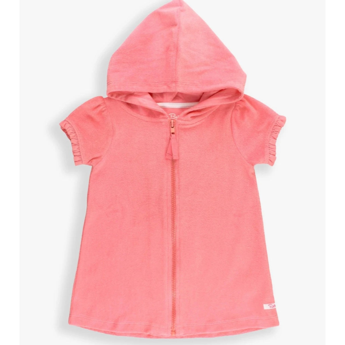 Ruffle Butts Girls Bubble Gum Terry Cover Up