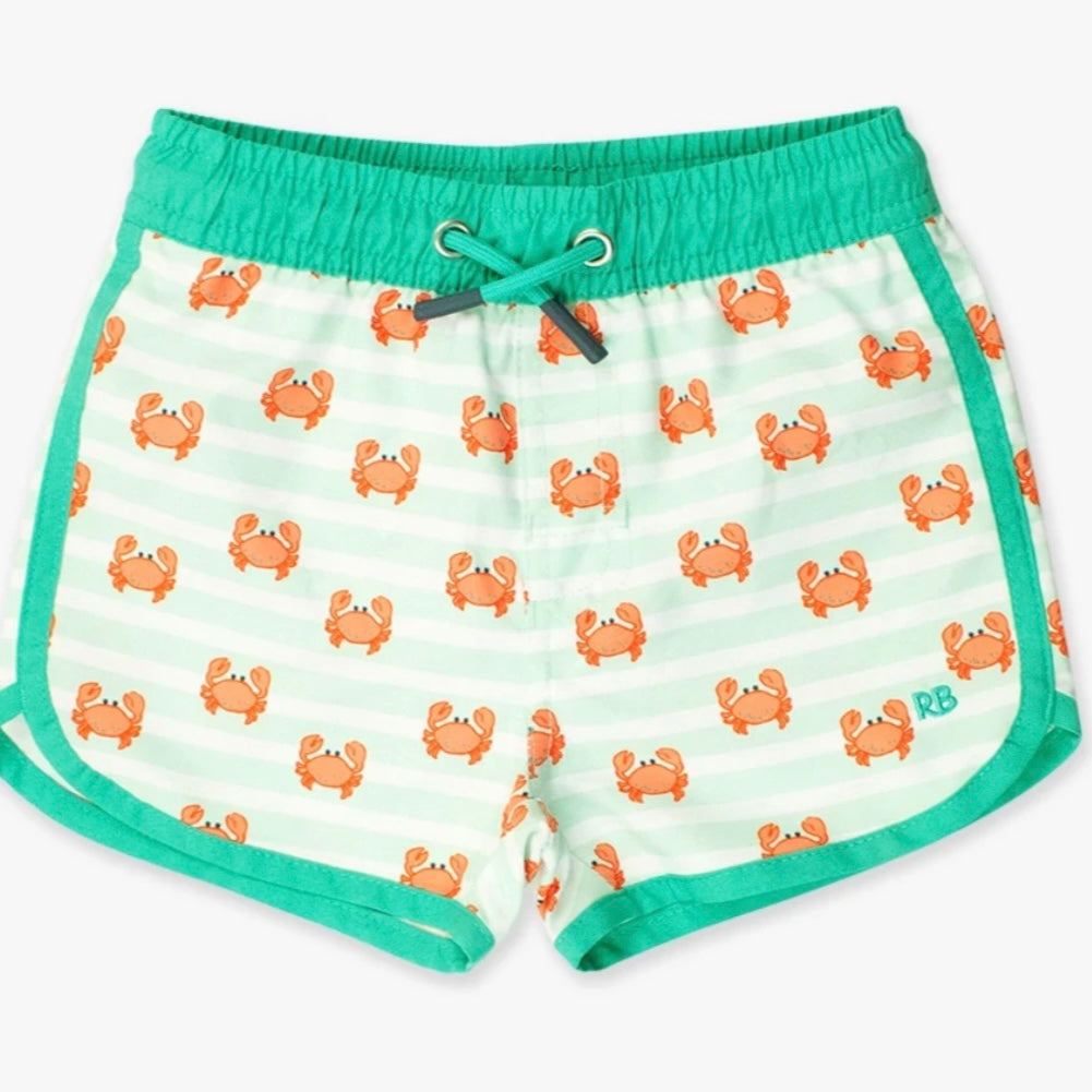 Rugged Butts Boys Crabby Cove Swim Trunks