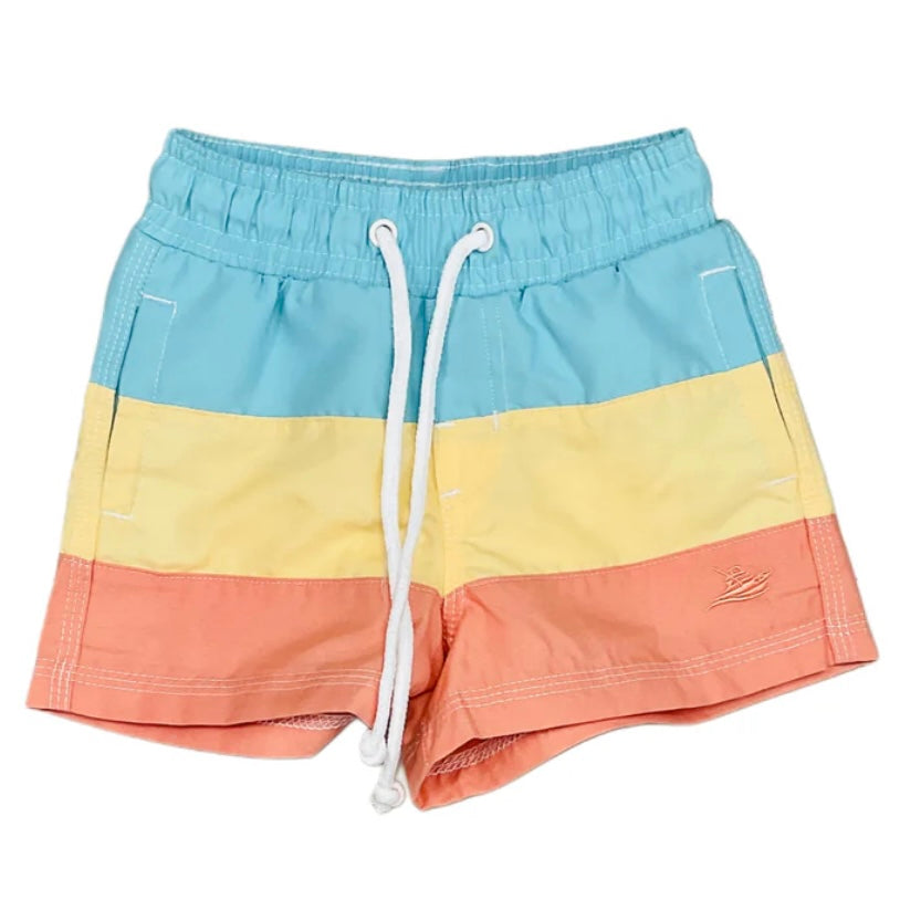 Southbound Boys Color BlockSwimming Trunks