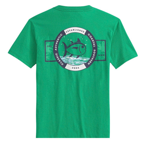 Southern Tide Boys Starry Seas Tee
