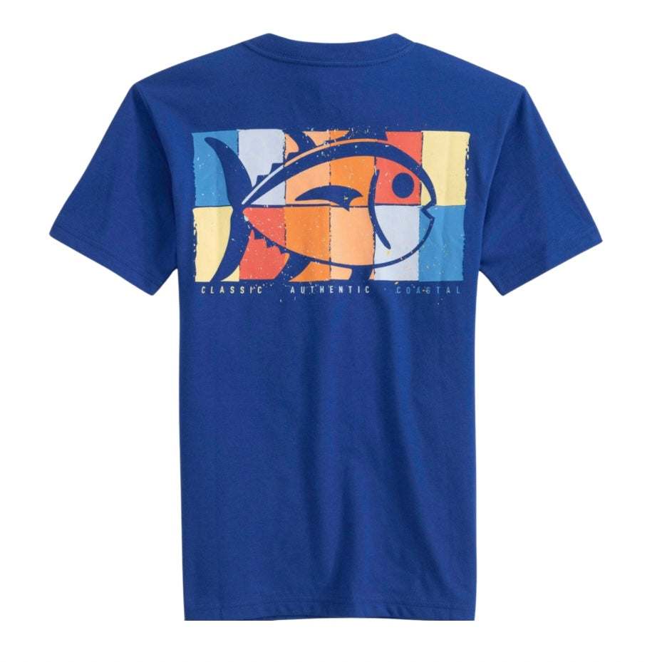 Southern Tide Boys SS Technicolor Tee