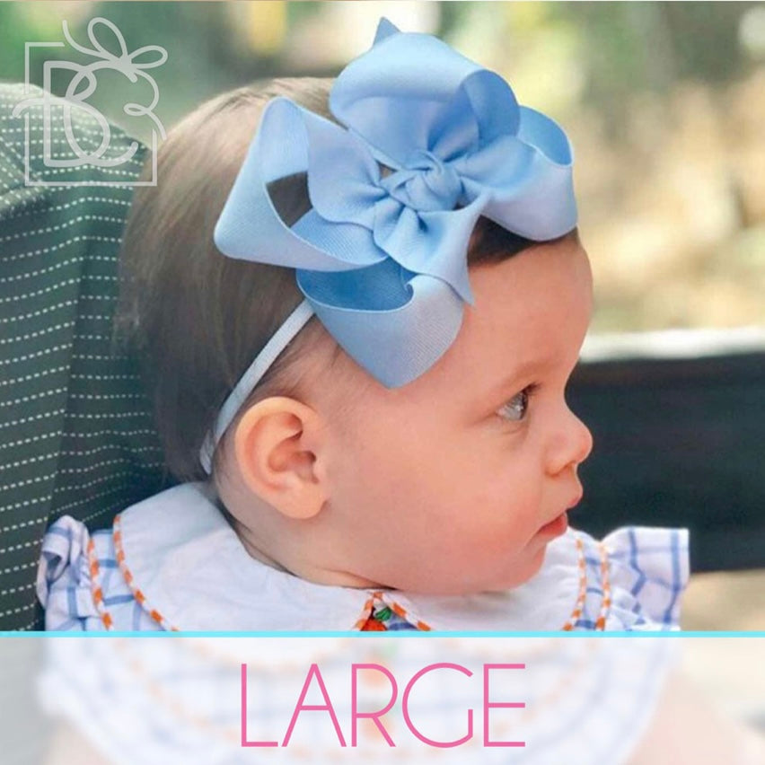 Beyond Creations Pantyhose Large Bow Headband