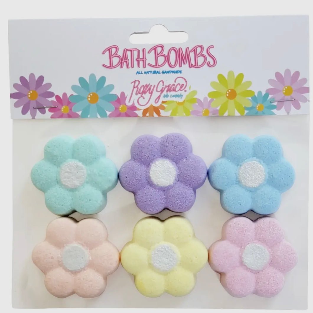 Roxy Grace Mini Daisy Bath Bomb-Pack of 6