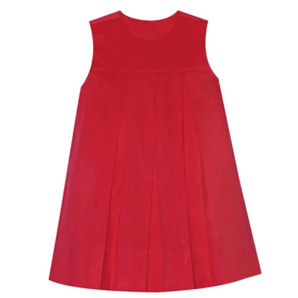 Remember Nguyen Girls Red Nora Cord Dress