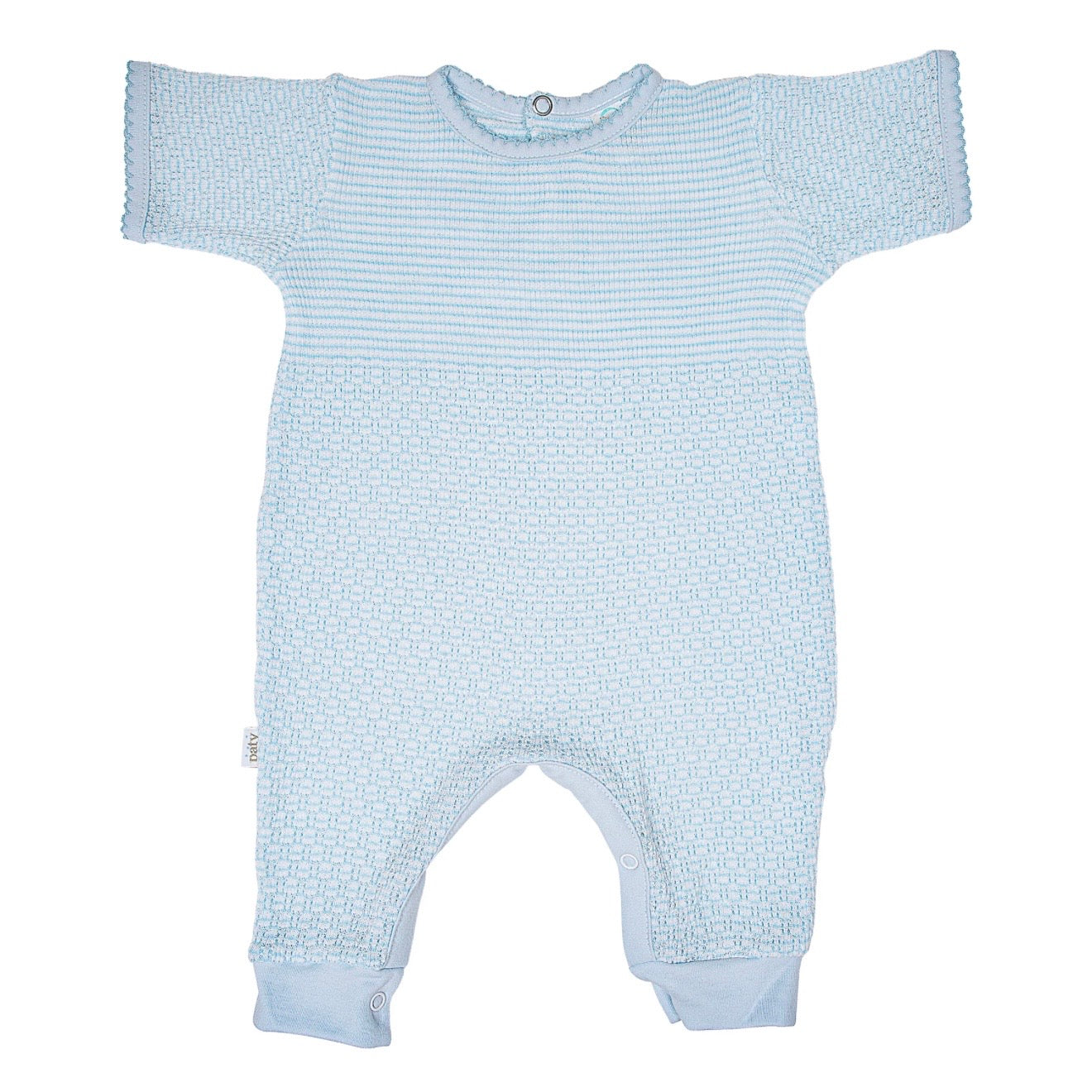 Paty SS Blue Romper