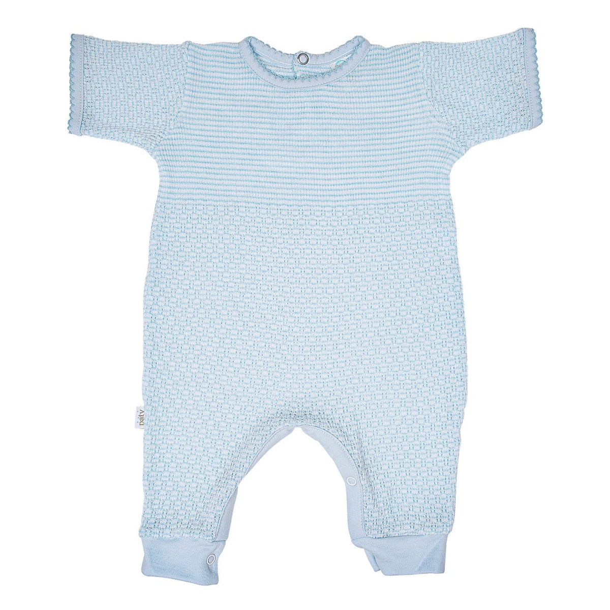 Paty SS Blue Romper