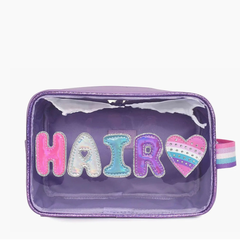 OMG Accessories Purple Peekaboo Hair Pouch