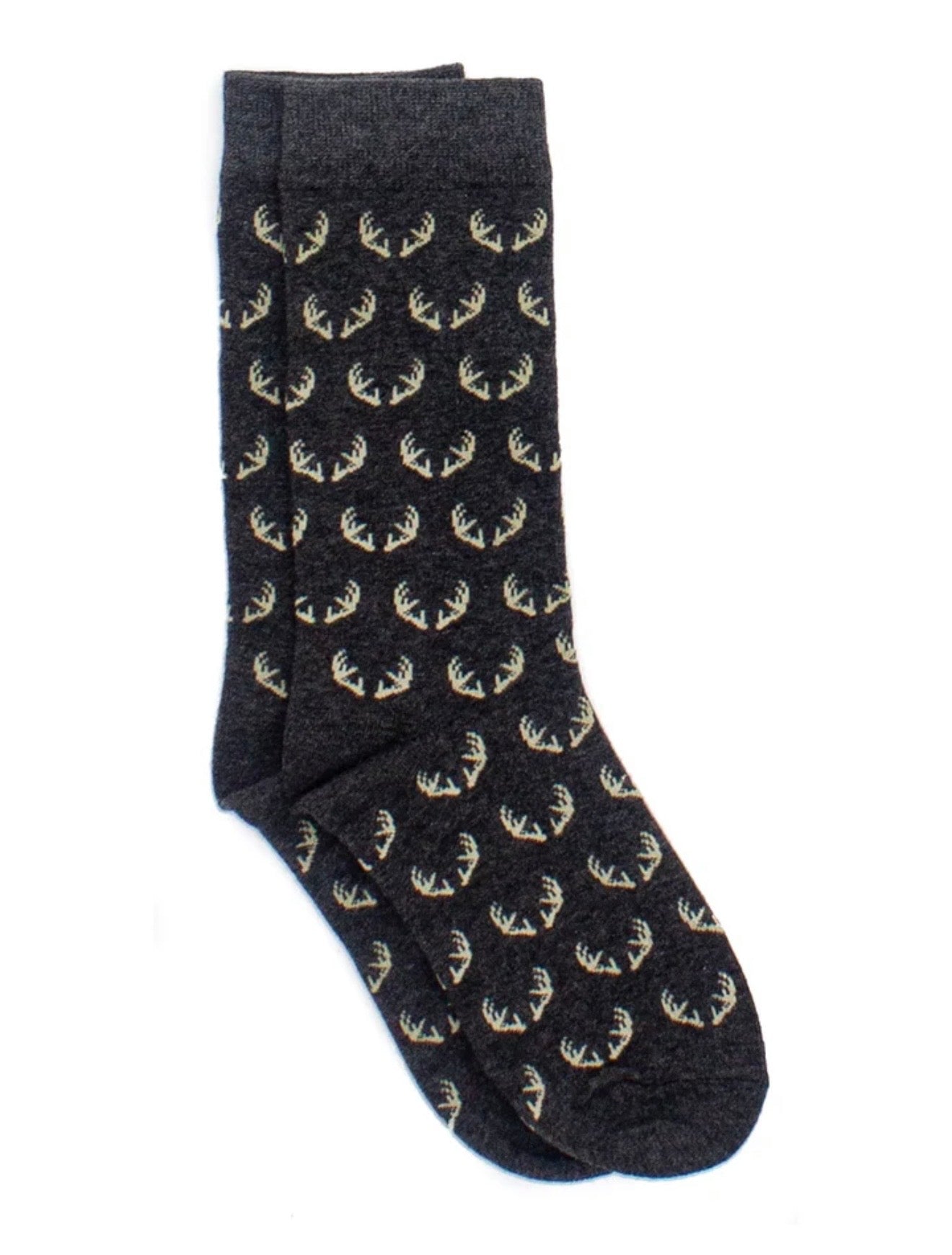 Properly Tied Lucky Ducky Socks-Antlers