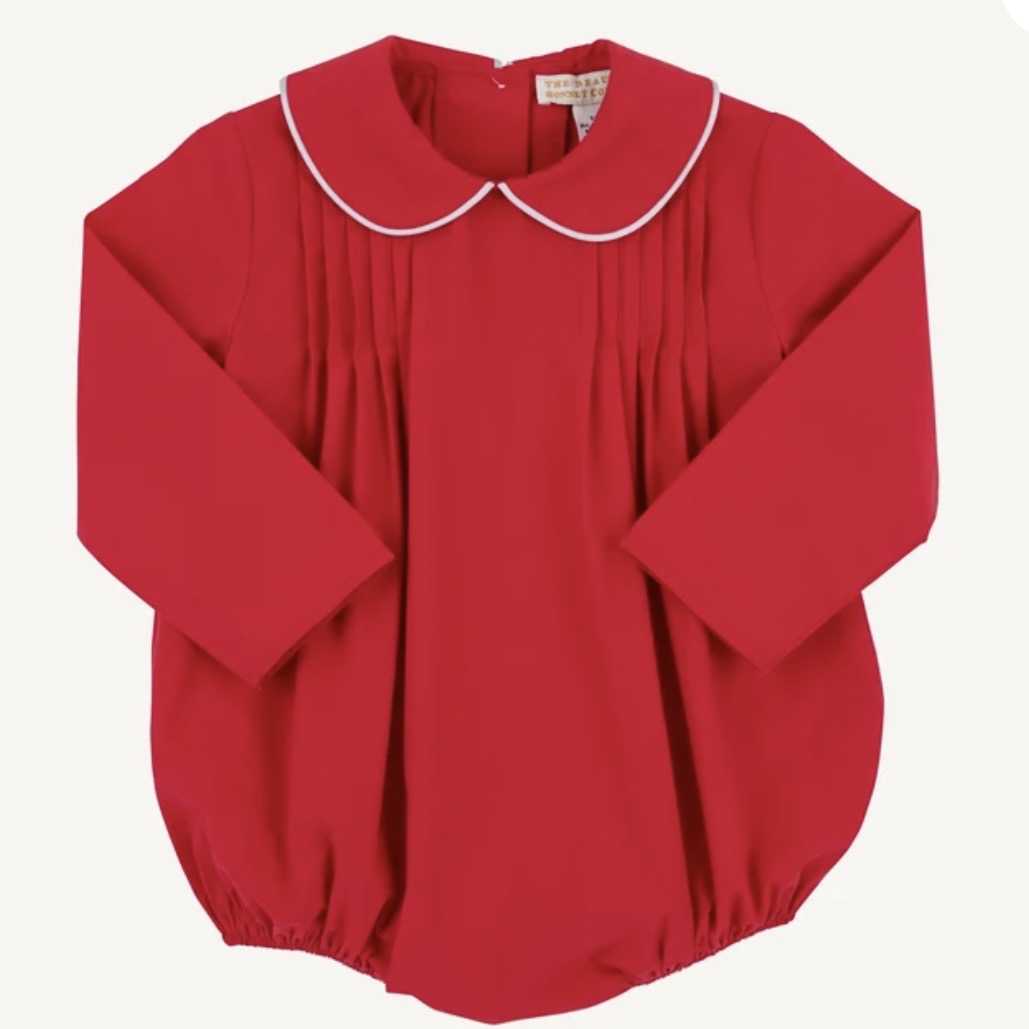 Beaufort Bonnet Boys Long Sleeve Boone Bubble-Red