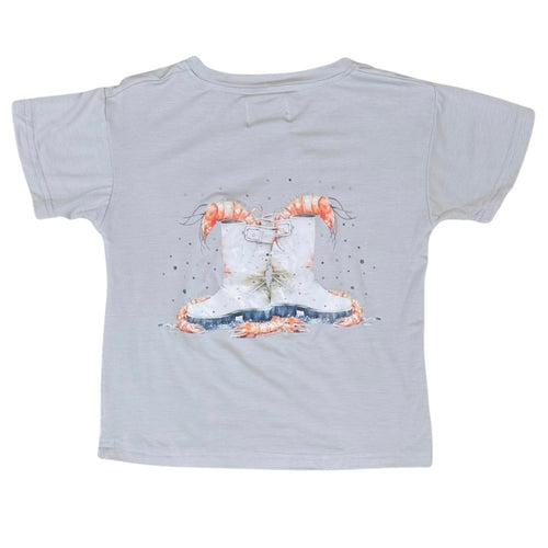 Belle Cher Boys Shrimp Boots Shirt