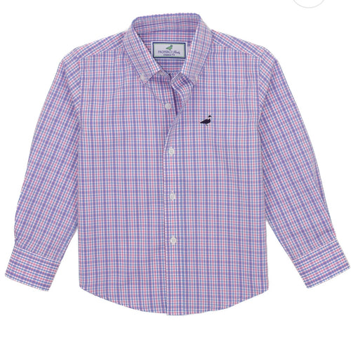 Properly Tied Boys Naples Button Down Shirt