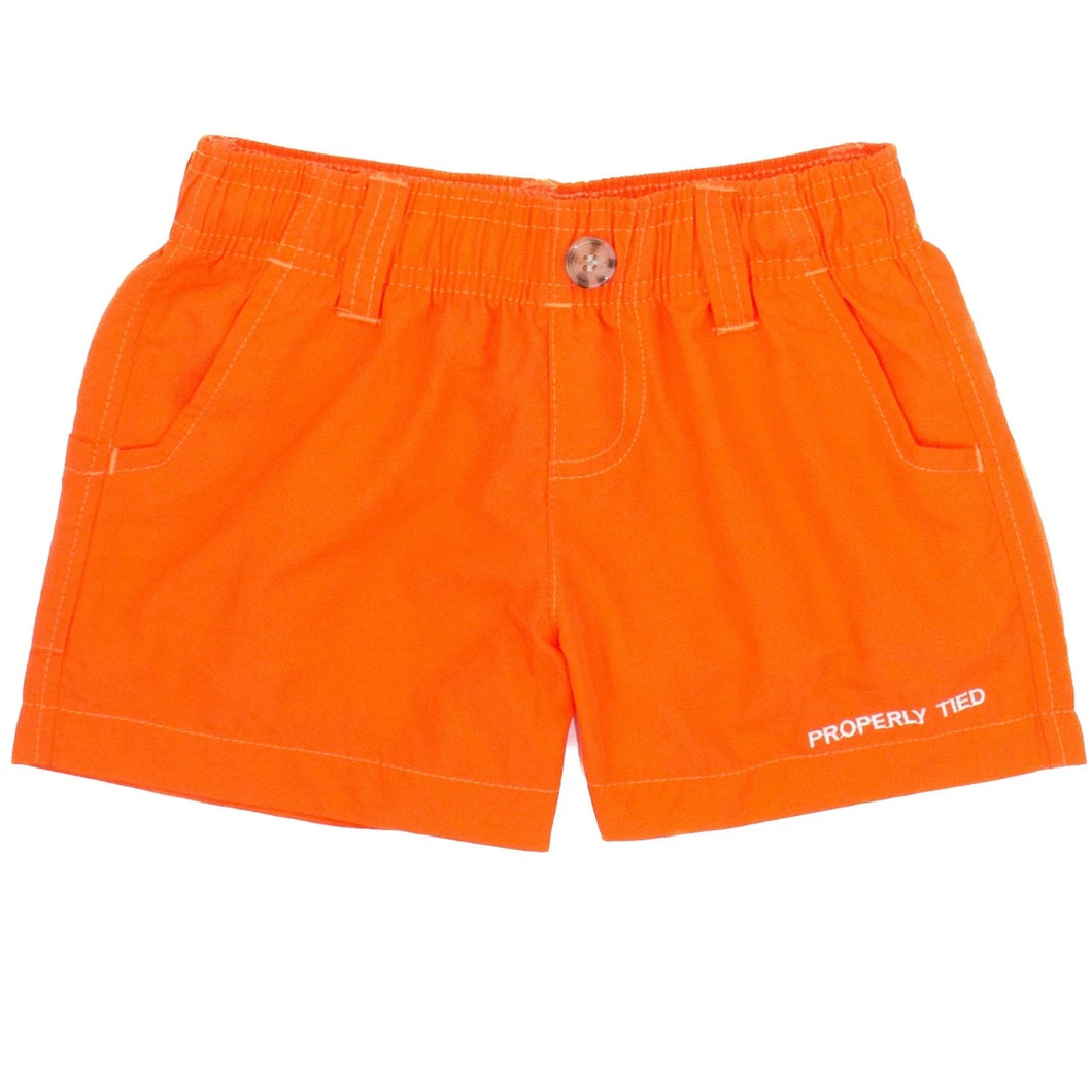 Properly Tied Boys Melon Mallard Short