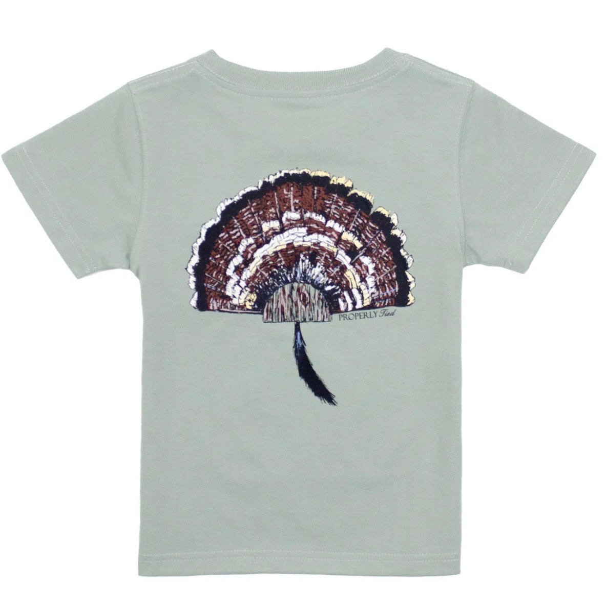 Properly Tied Boys SS Turkey Mount Tee