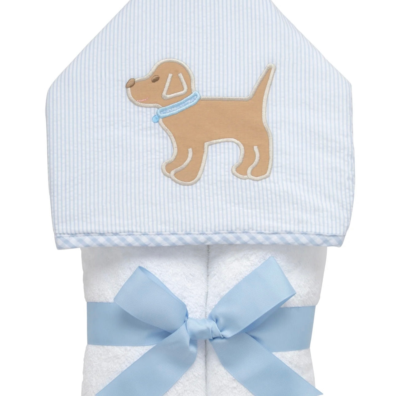 3 Martha's Everyday Blue Puppy Towel