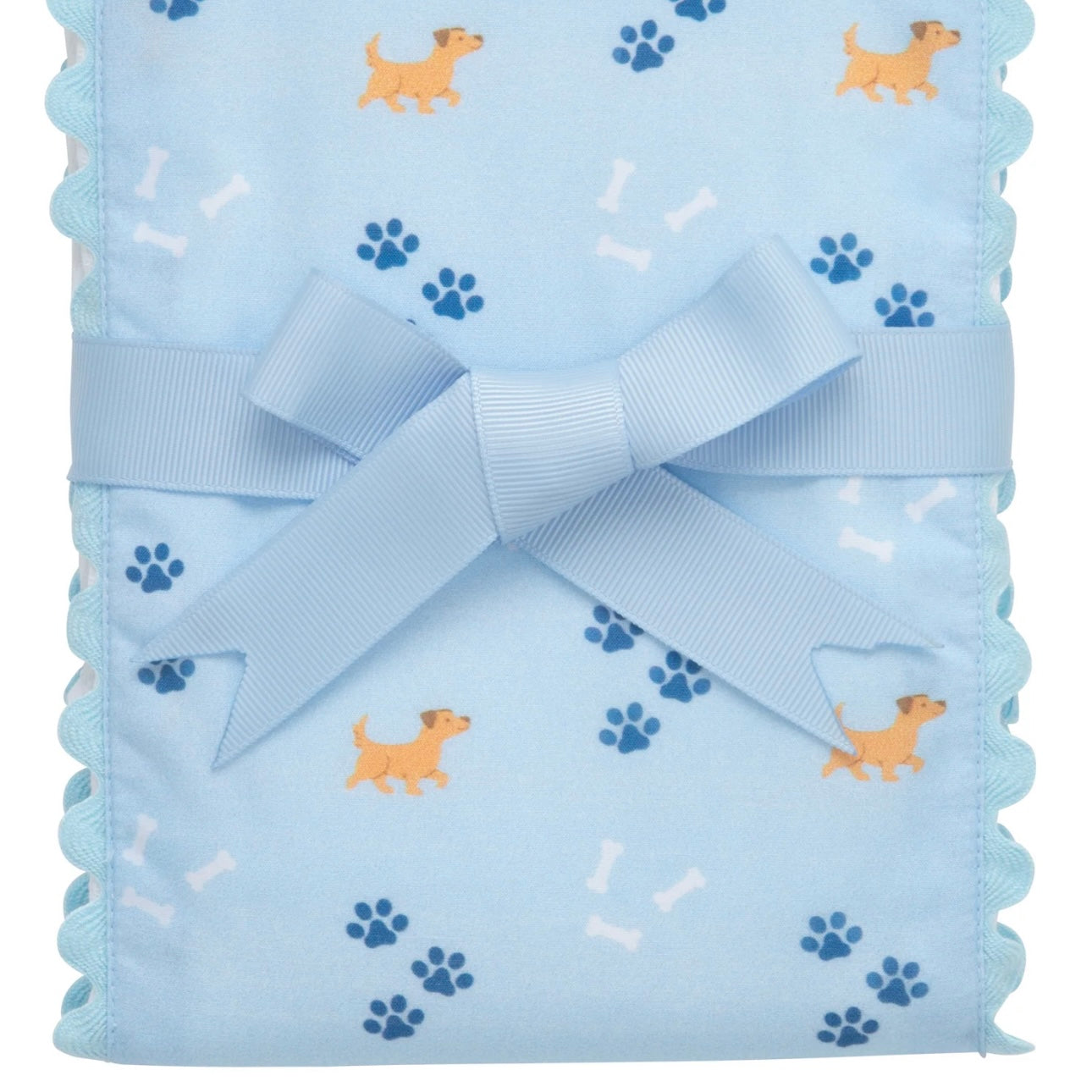3 Martha's Puppy Fancy Fabric Burp Cloth