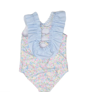 The Oaks Girls St. Augustine Floral Swimsuit