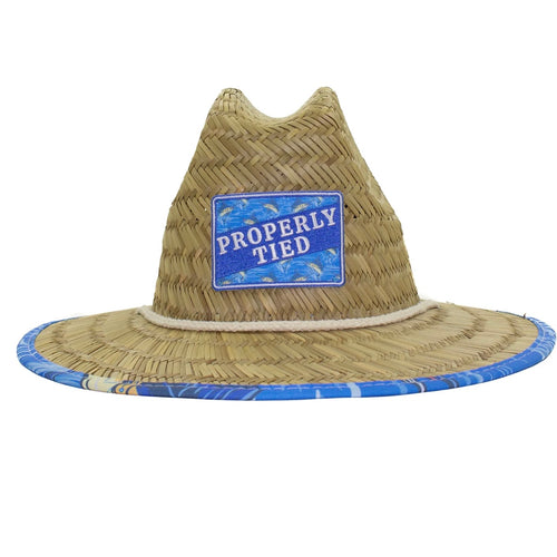 Properly Tied Marlin Cabo Straw Hat