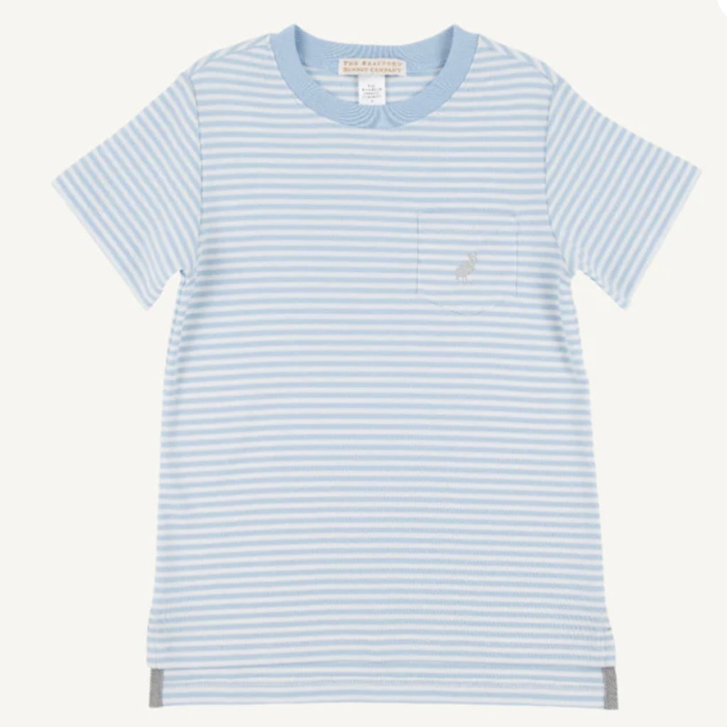 Beaufort Bonnet Boys Carter Crewneck-Beale Street Blue/Grantley Gray