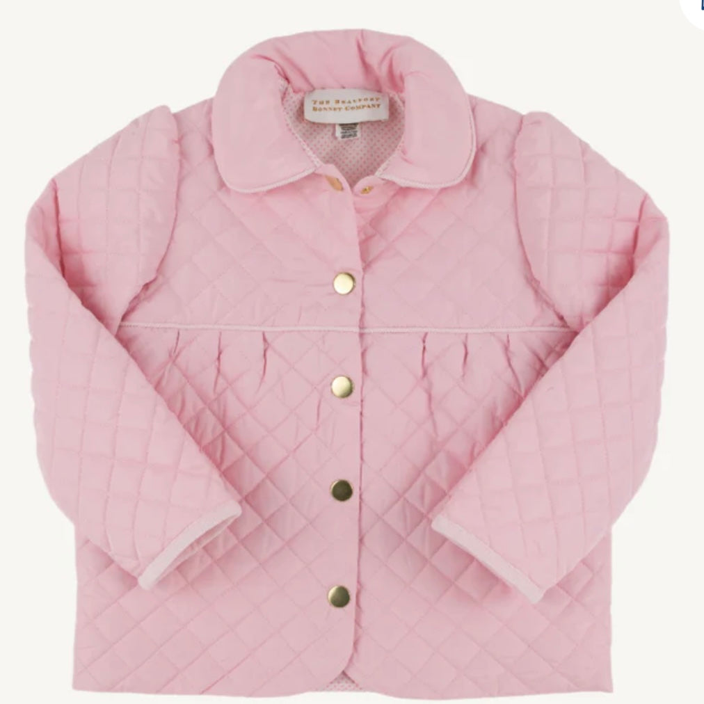 Beaufort Bonnet Girls Carlyle Pink Quilted Coat