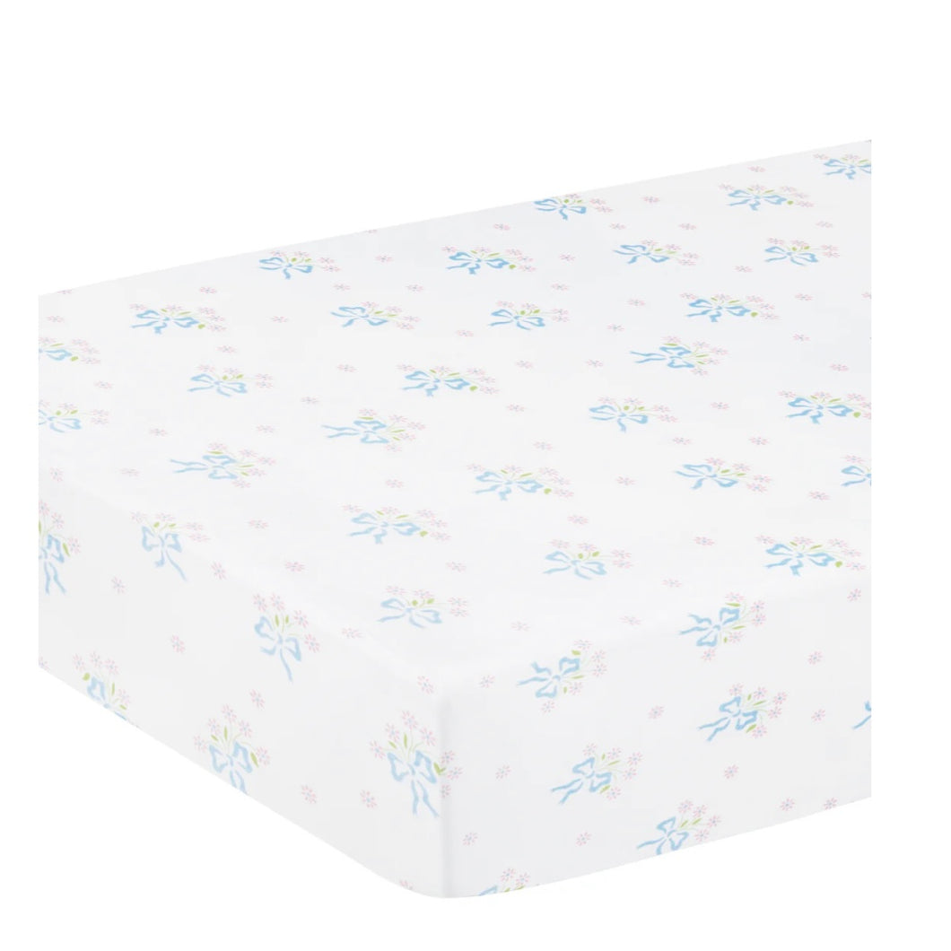 Little English Pima Crib Sheet-Available in 5 Patterns
