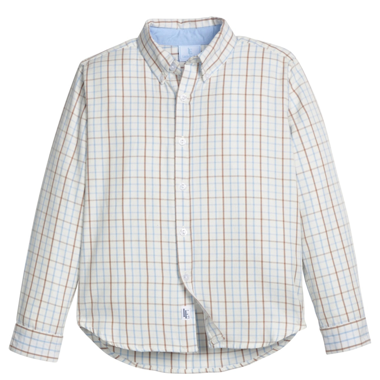 Little English Boys Winthrop Plaid Button Down Shirt