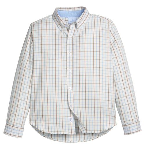 Little English Boys Winthrop Plaid Button Down Shirt