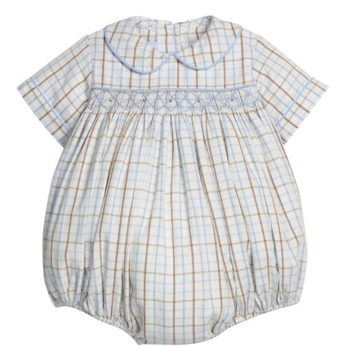 Little English Boys Winthrop Plaid Barrington Bubble