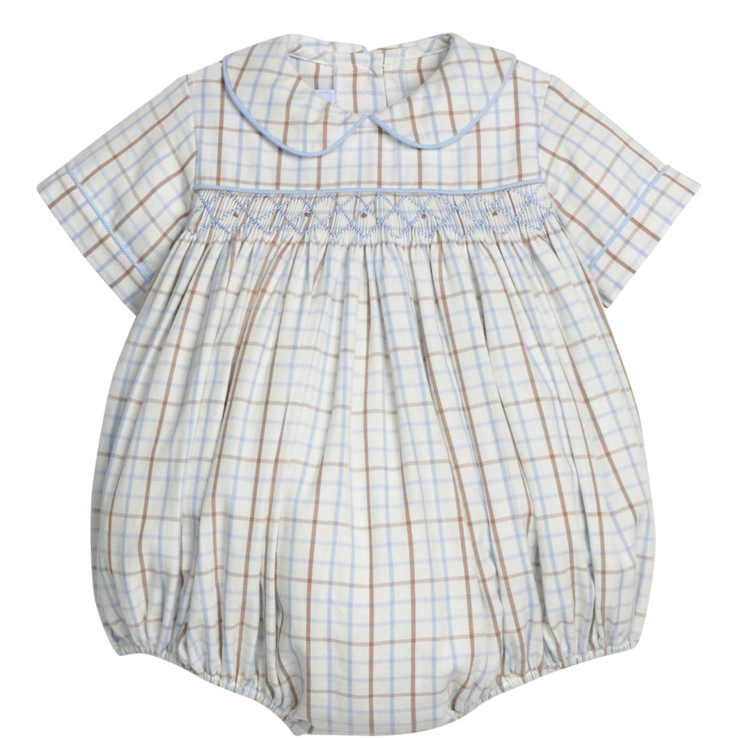 Little English Boys Winthrop Plaid Barrington Bubble
