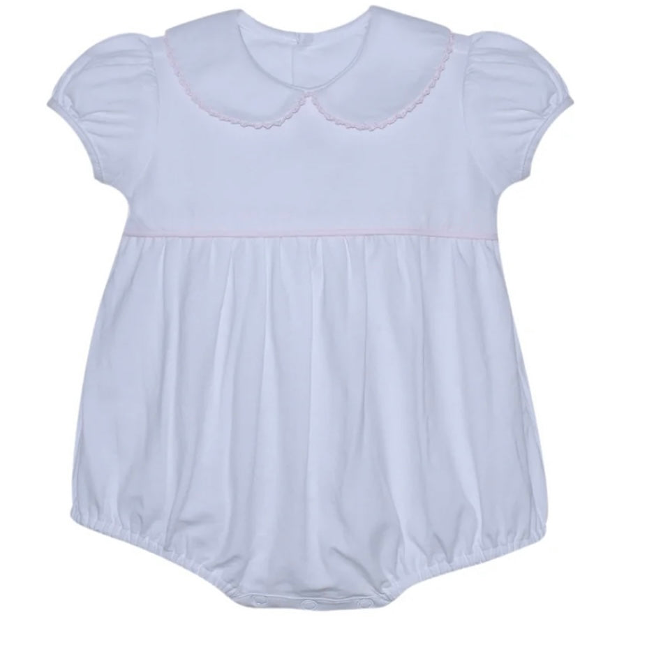 Baby Sen Girls White Brady Girl Bubble