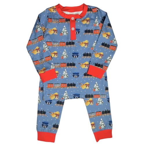 Sage & Lilly Boys Polar Train Morning Set
