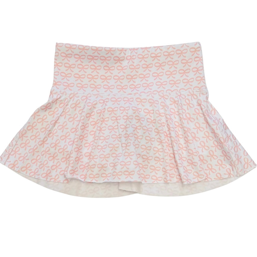 Honesty Girls Pink Bow Skort
