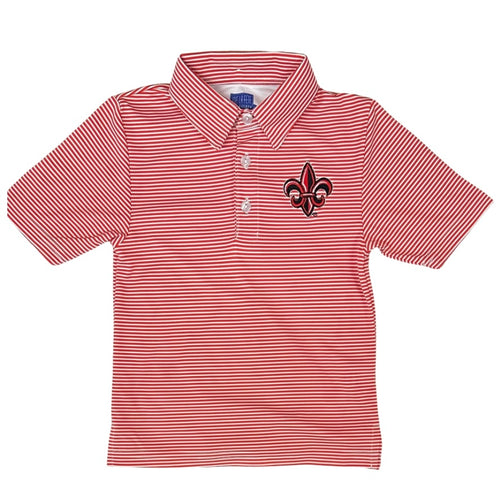 Vive La Fete Boys UL Lafayette Embroidery Performance Polo