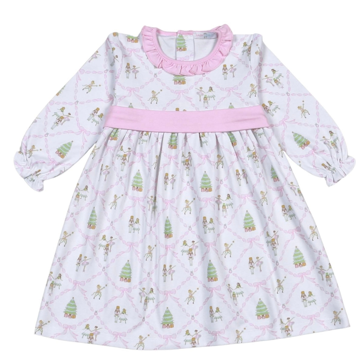 Baby Loren Girls Nutcrackers Pima Dress
