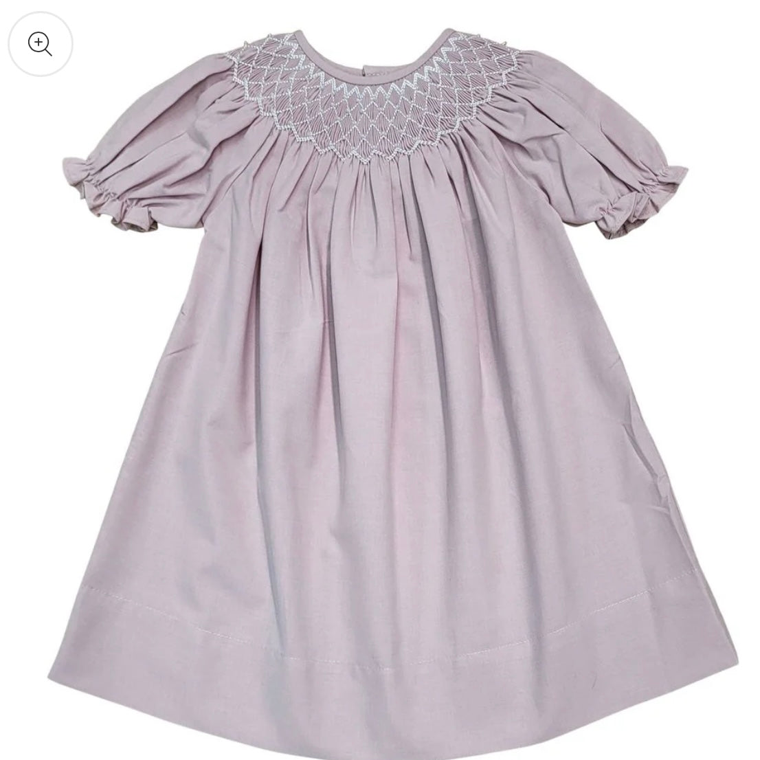 Sweet Dreams Girls Catherine Dusty Pink Smocked Dress