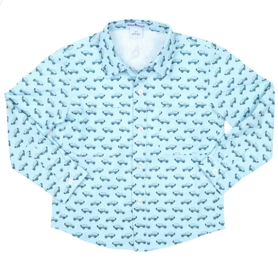Bluequail Boys LS Scout Shirt