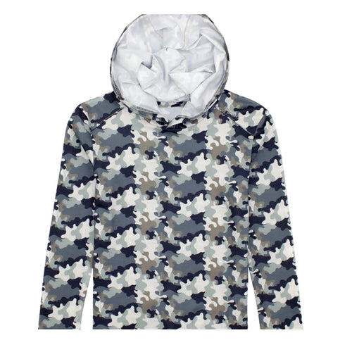 Properly Tied Boys Ravine Hoodie-Delta Backwater Camo