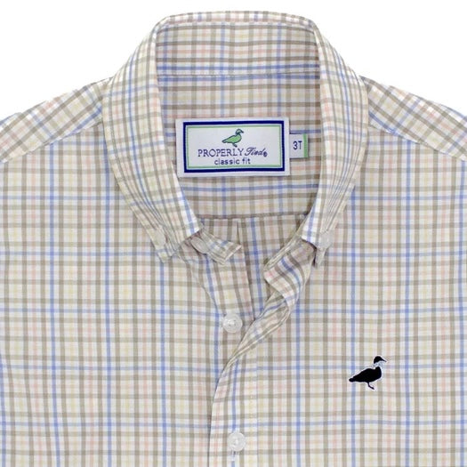 Properly Tied Boys Bridgewater Seasonal Sportshirt