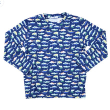 Bluequail Boys LS Catch of the Day Performance Tee