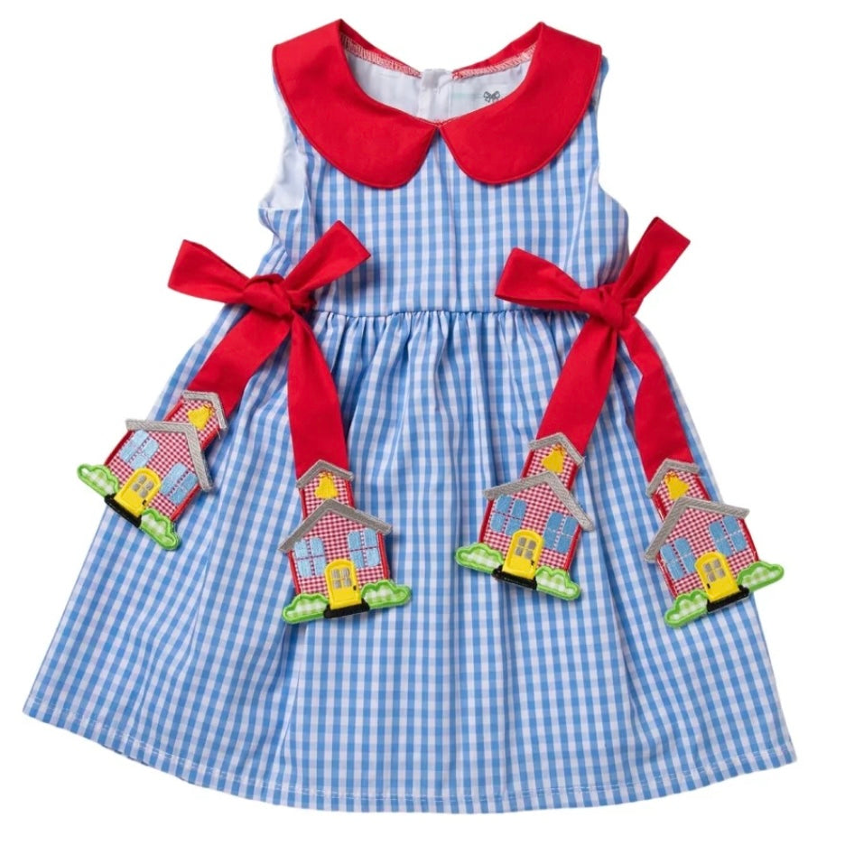 City Beautiful Children School House Tie Dress