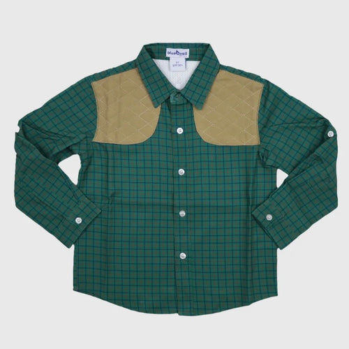 Bluequail Boys LS Tattersall Shirt