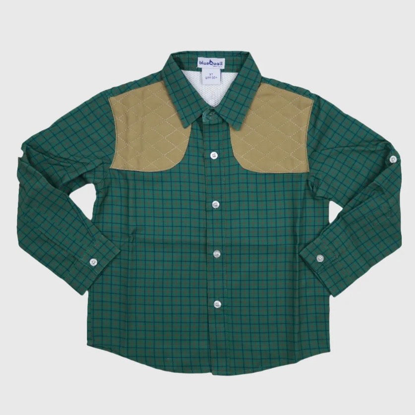 Bluequail Boys LS Tattersall Shirt