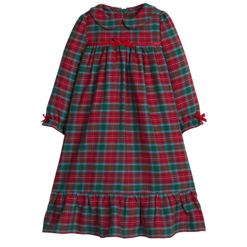 Little English Girls Highlands Tartan Classic Nightgown