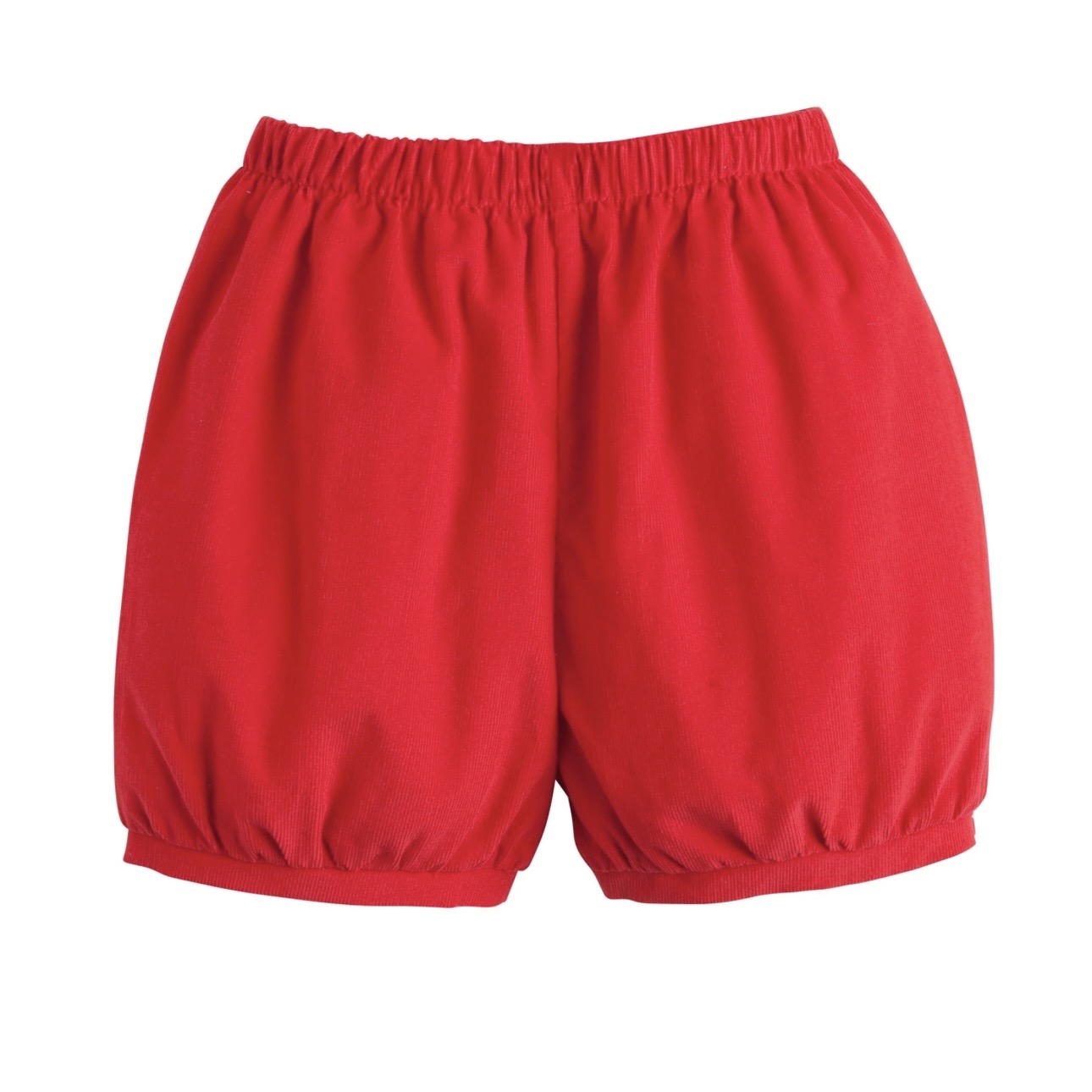 Little English Boys Red Corduroy Banded Short