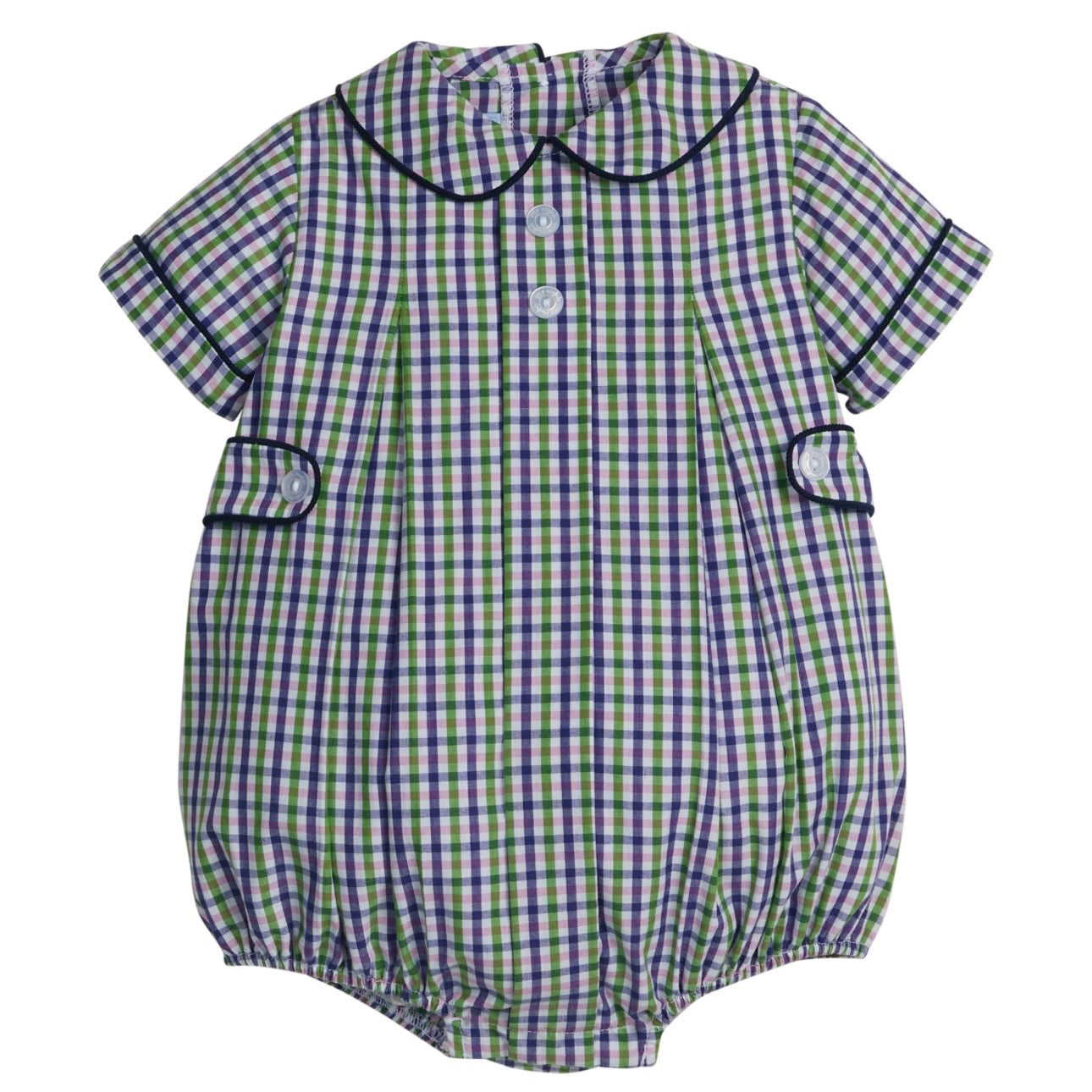 Little English Boys Davant Bubble-Conventry Plaid