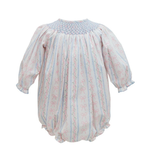 Krewe Floral Stripe and Bows Long Sleeve