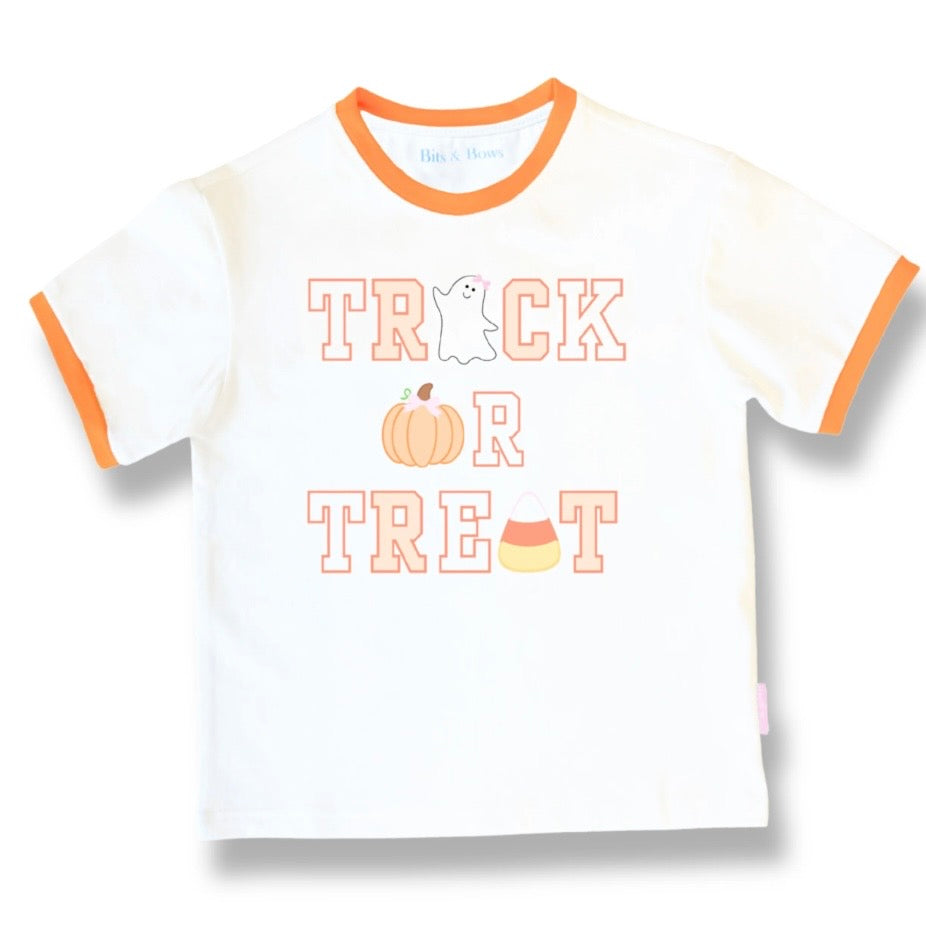 Bits and Bows Girls Halloween Shirt