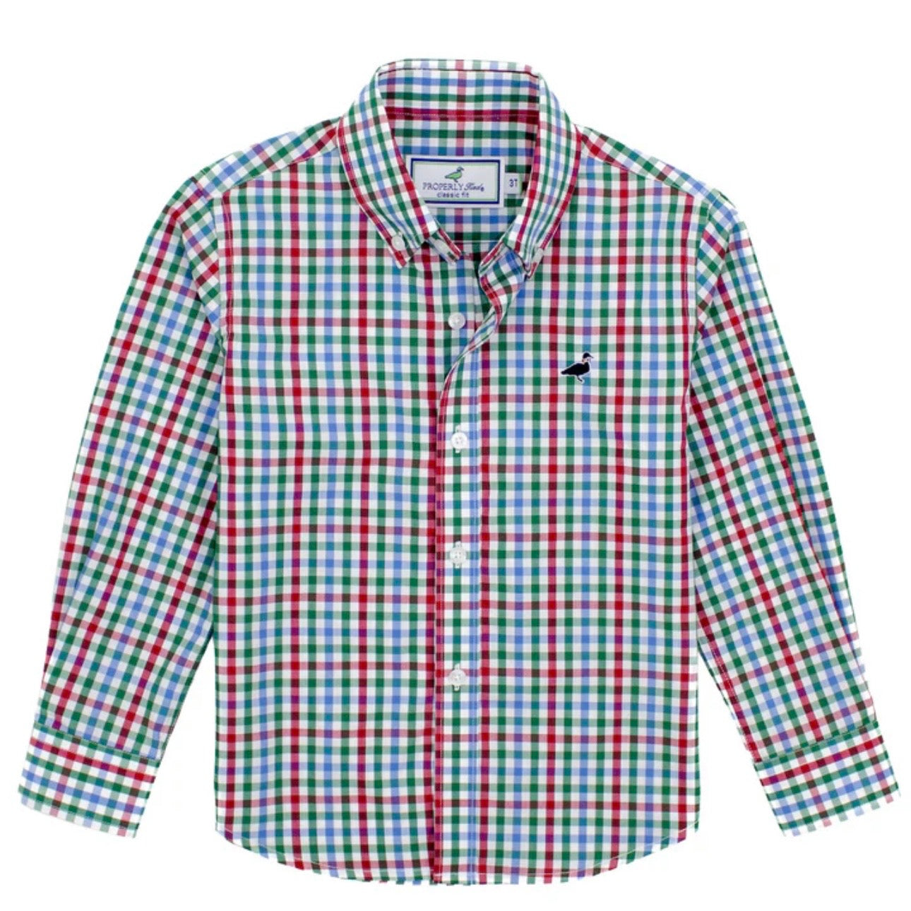 Properly Tied Boys Seasonal Sportshirt-Jolly