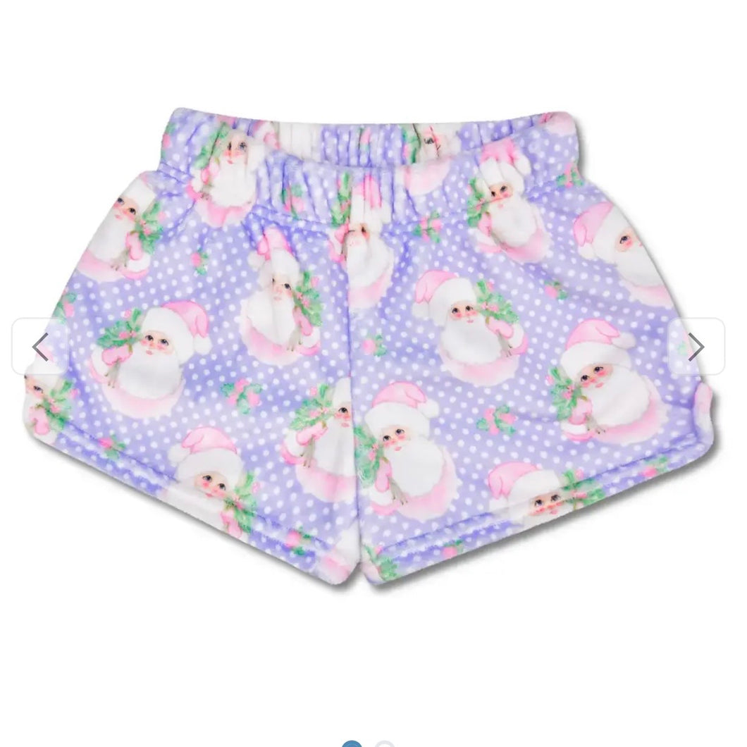 Iscream Girls Sweet Santa Plush Shorts