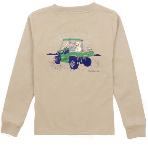 Properly Tied Boys LS Side By Side Tee